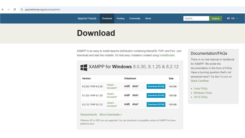 xampp-download